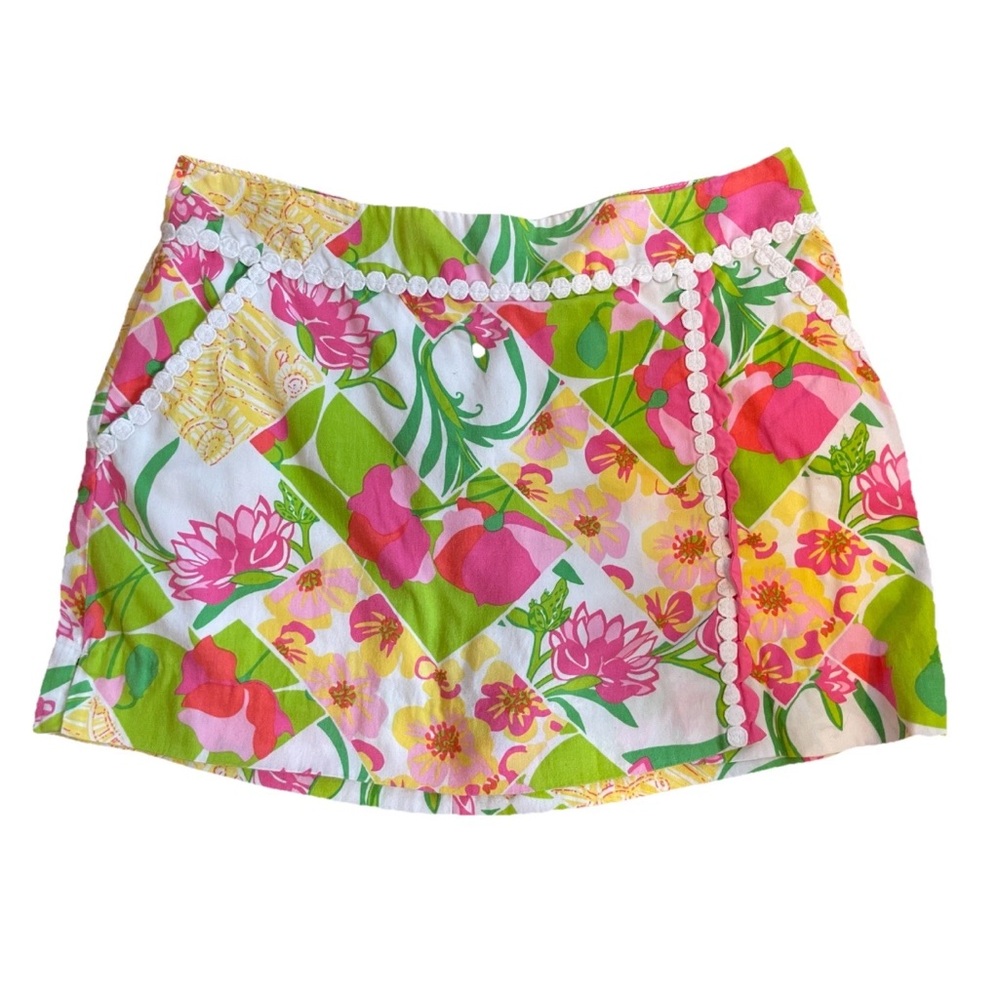 RARE VTG Lilly Pulitzer Mini Floral “Fields Forever”  Sz 4, March 2011